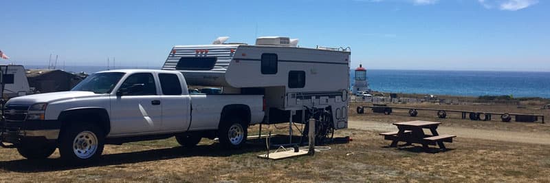 Camping On The Ocean California