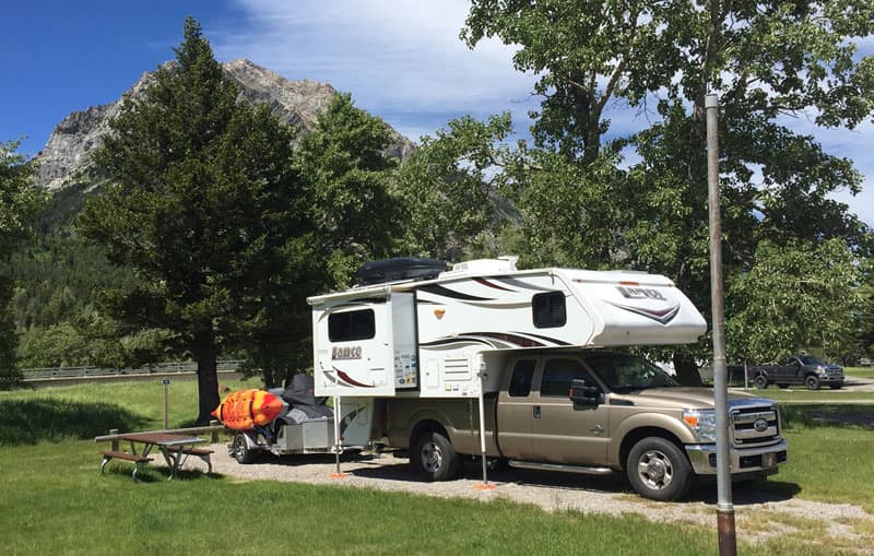 Townsite Campground in Waterton Lakes National Park