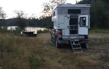 Camping at Lake of Trees