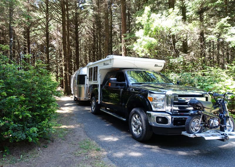 Cape Blanco with Airstream