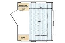 Capri Cowboy Mini-Trucks floor plan