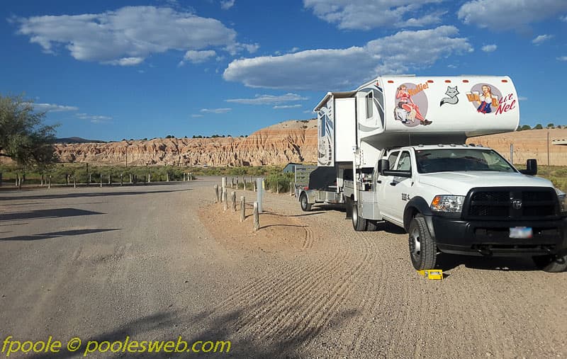 Cathedral Gorge Campground Nevada