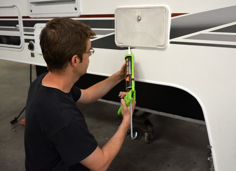 Caulking Camper Sikaflex Sealant