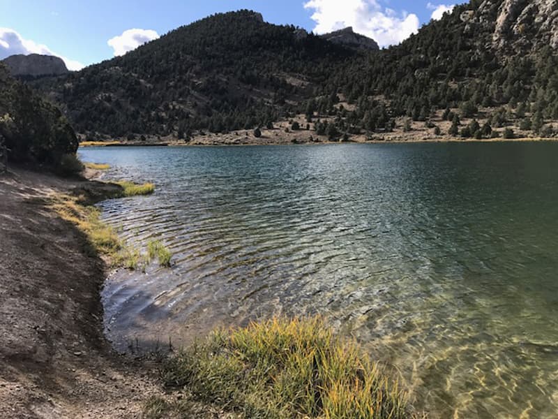 Cave Lake Rec Area outside Ely, Nevada