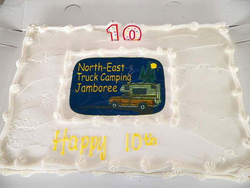 10 Year Birthday Cake