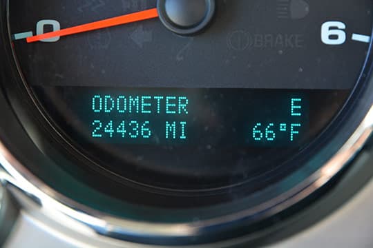 2013ChevySilveardo-Odometer