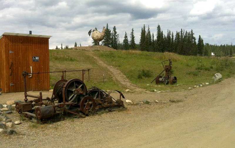 Chicken, Alaska Dirt Road