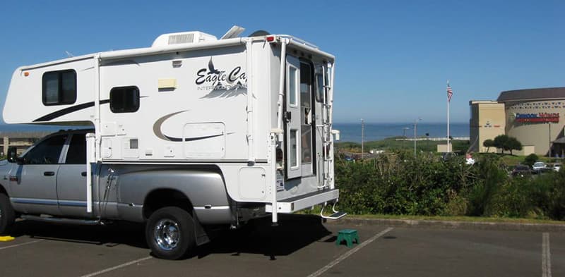 Chinook-Winds-Casino-parking-lot-at-Lincoln-City-OR