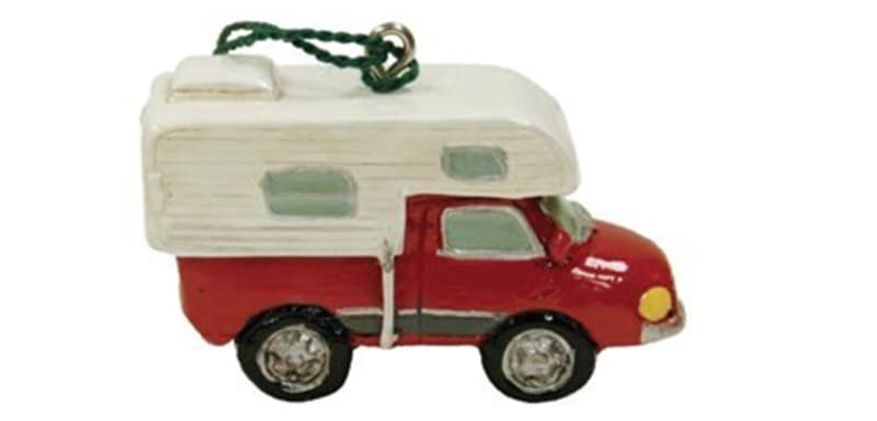 Truck Camper Christmas Tree Ornament