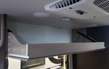 Cirrus 820 Camper bunk down