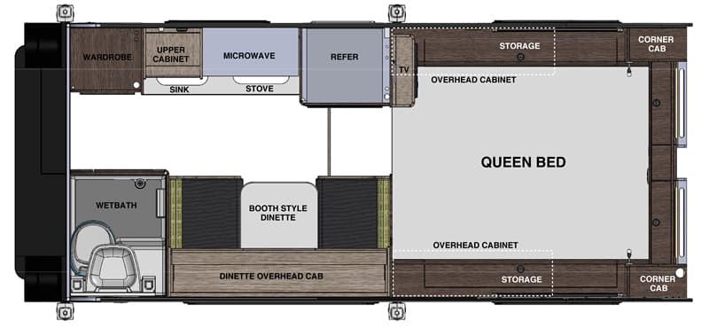 Cirrus 820 Camper Review Floor Plan