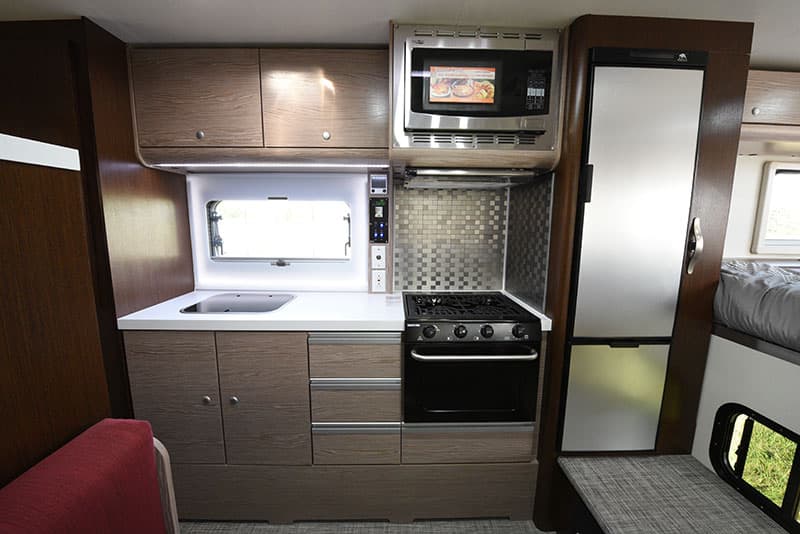 Cirrus 920 Camper Review Kitchen