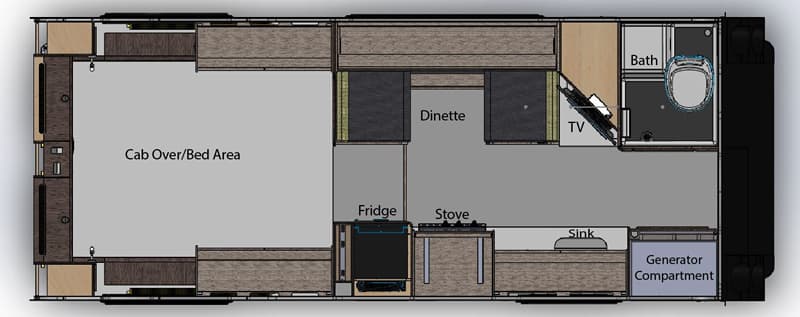 Cirrus 920 floor plan