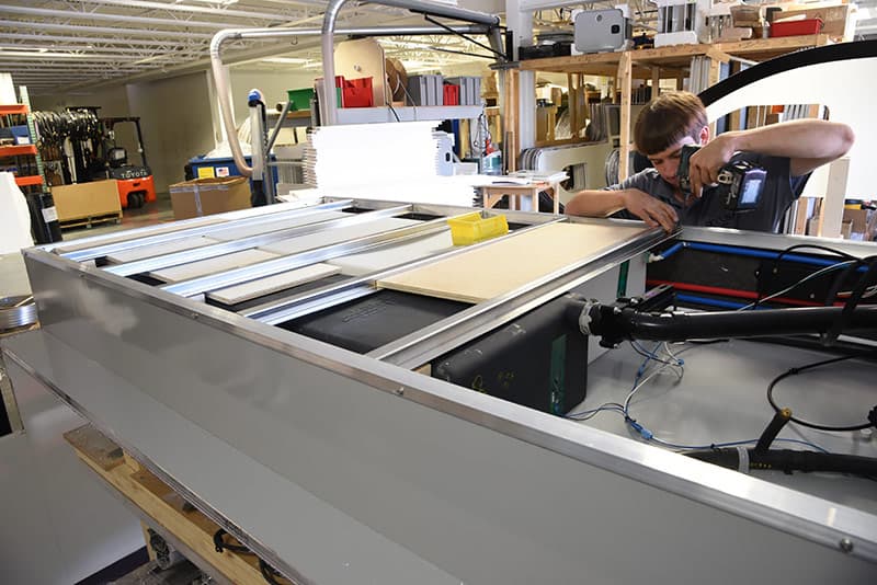 Cirrus camper basement construction