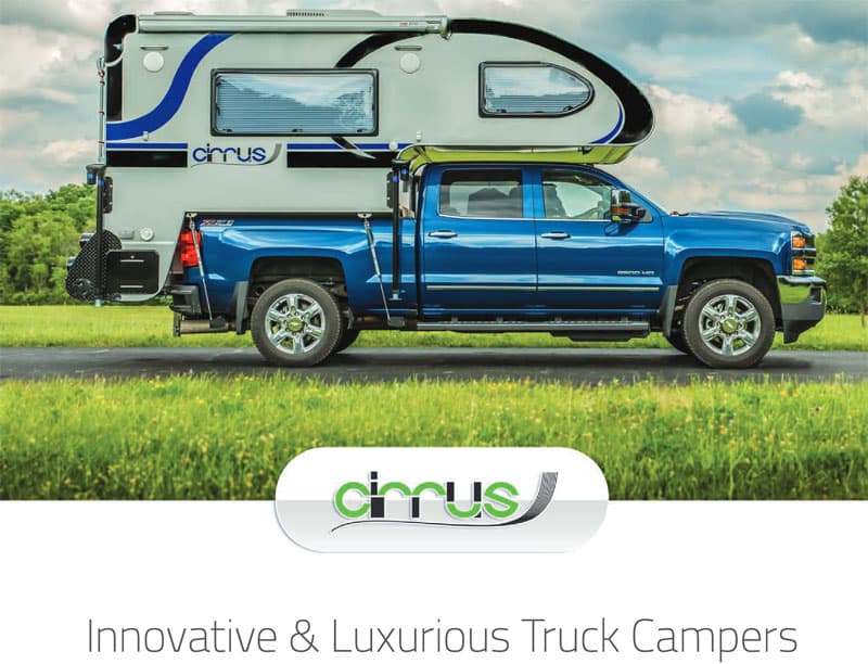 Cirrus Truck Camper Brochure 2018