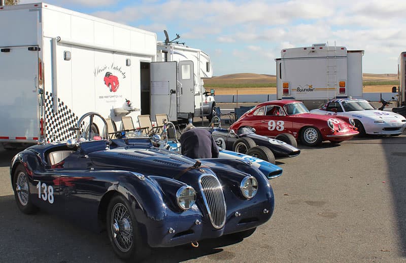 Classic Vintage Cars Racetrack