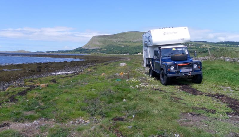 Land Rover Defender 12,000 pound winch