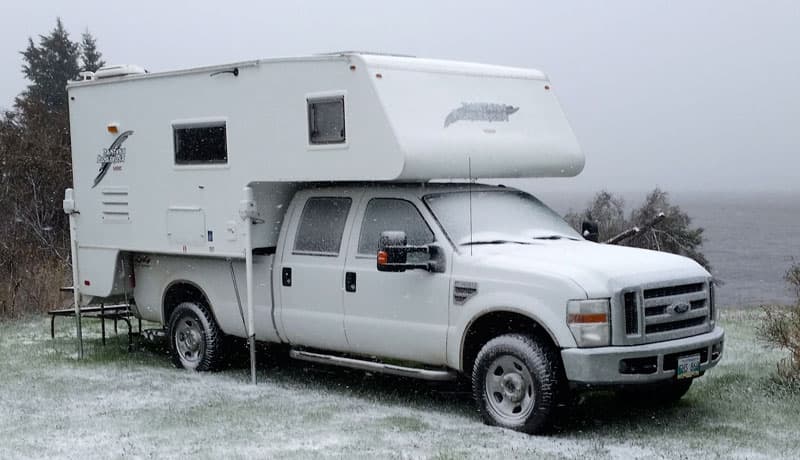 S&S Camper in the winter