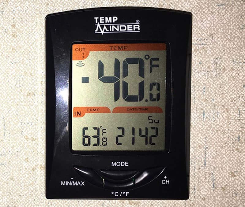 Long Range Indoor/Outdoor Thermometer/Hygrometer - Minder Research Inc.