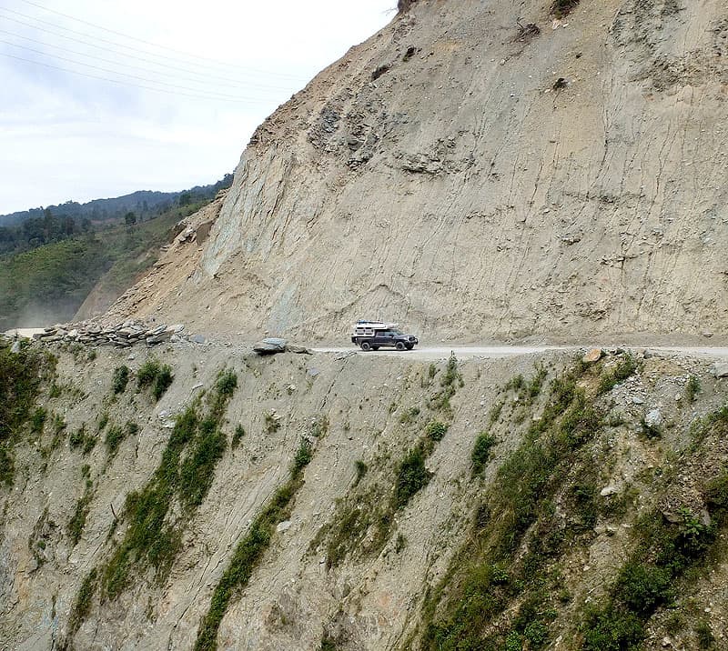 Colombian Convoy in camper for twelve days