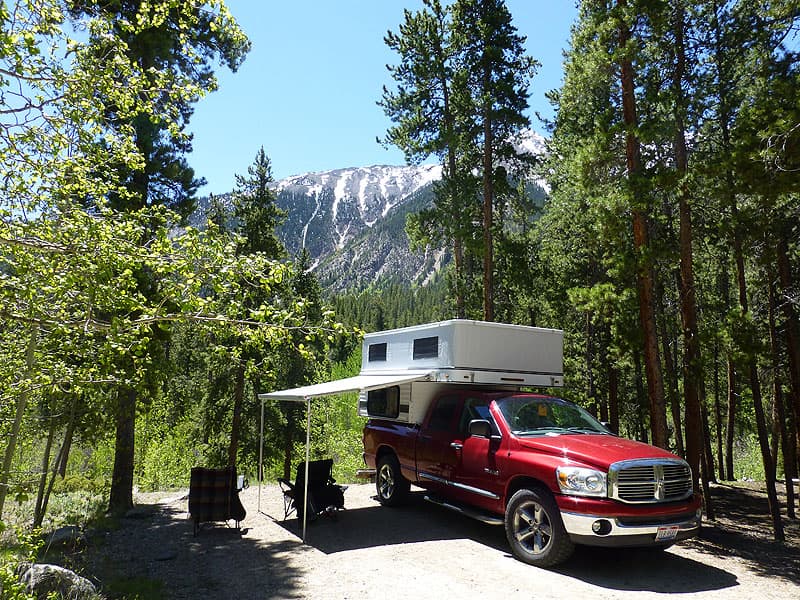 Twin Lakes Campsite, Colorado Rockies