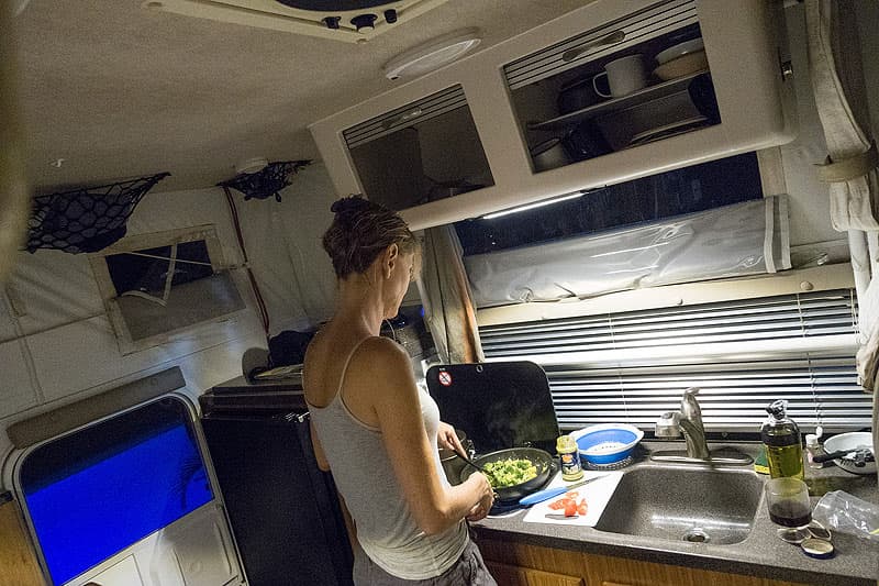 Columbia-cooking-in-camper