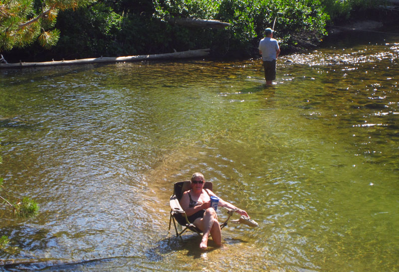 Cooling Off Deadwood 