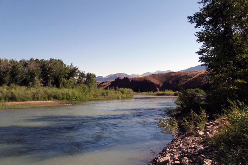 Cottonwood Campground scenery, Idaho