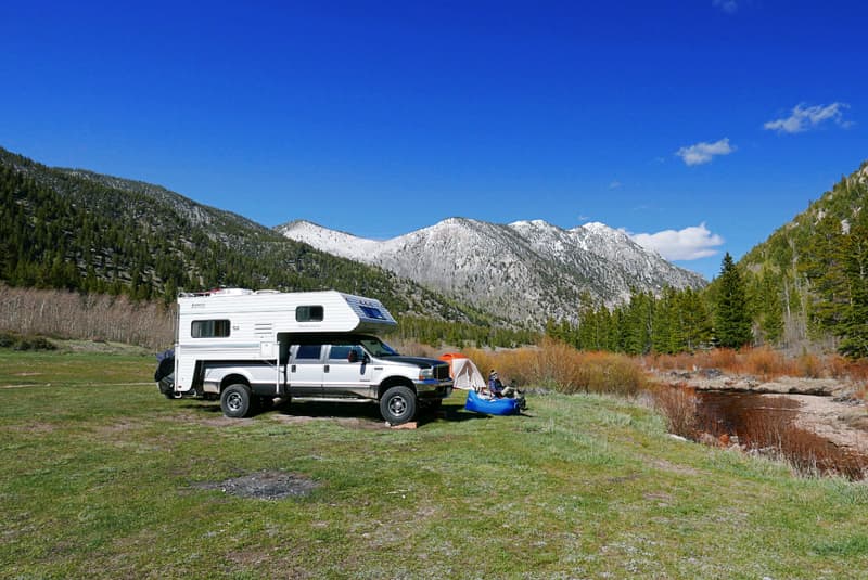 Cottonwood Lake, Buena Vista boondocking