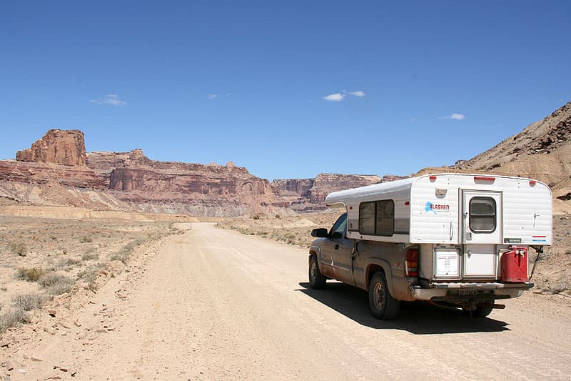 Cottonwood Road in Escalante, Utah