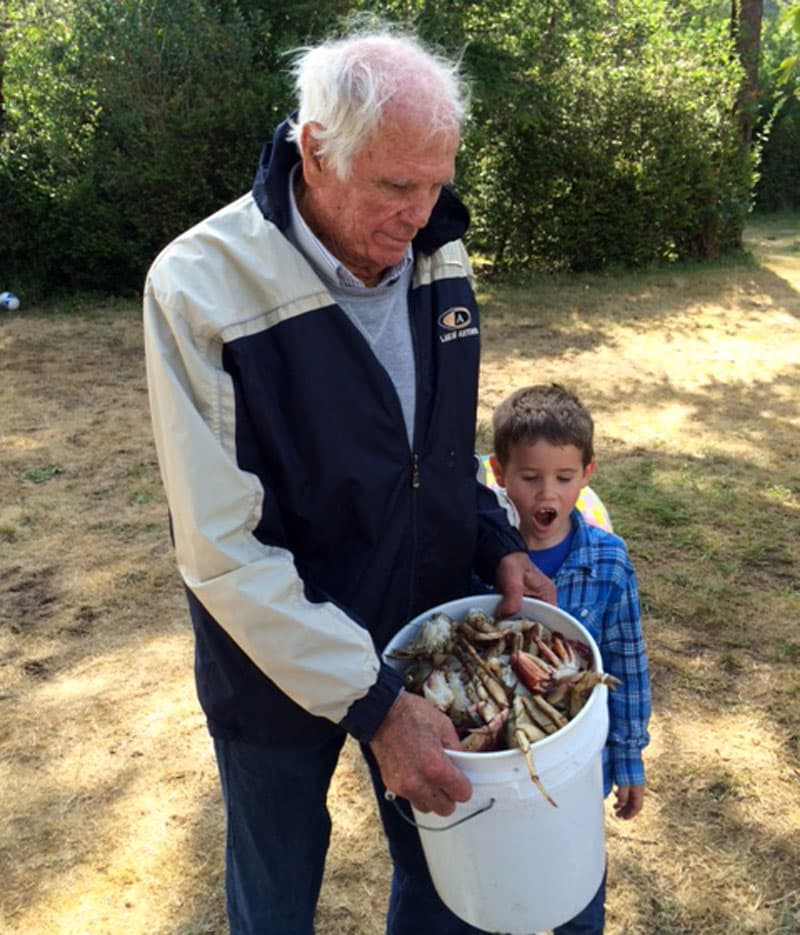 Crabbing vacations for Hellwig family