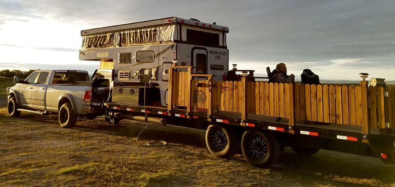 Cram-A-Lot Truck Camper Complete