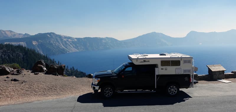 Crater Lake truck camper