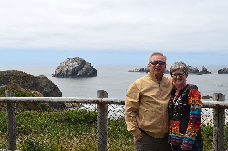 Lady's Face Rock, Oregon