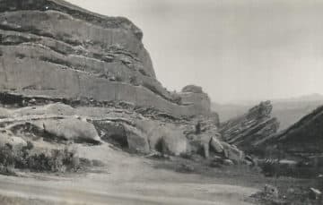 Red Rocks Concert Venue in Colorado 1931