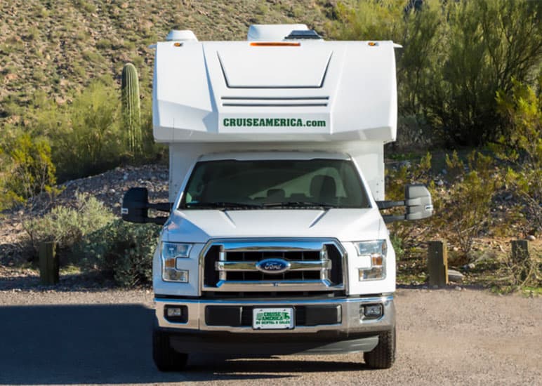 Cruise America Lance Camper Nose