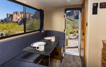 Cruise America Truck Camper Dinette