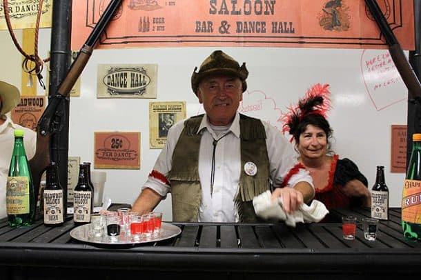 Billy the Bartender and Poker Alice, photo taken by Karen Parsons