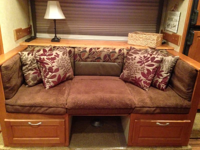 Dinette to Sofa with full cushions