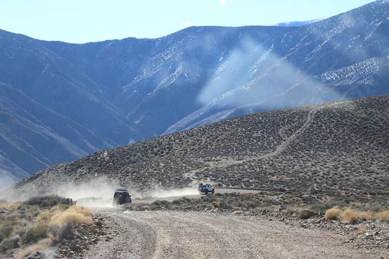 Dirt Road to Aguereberry Point