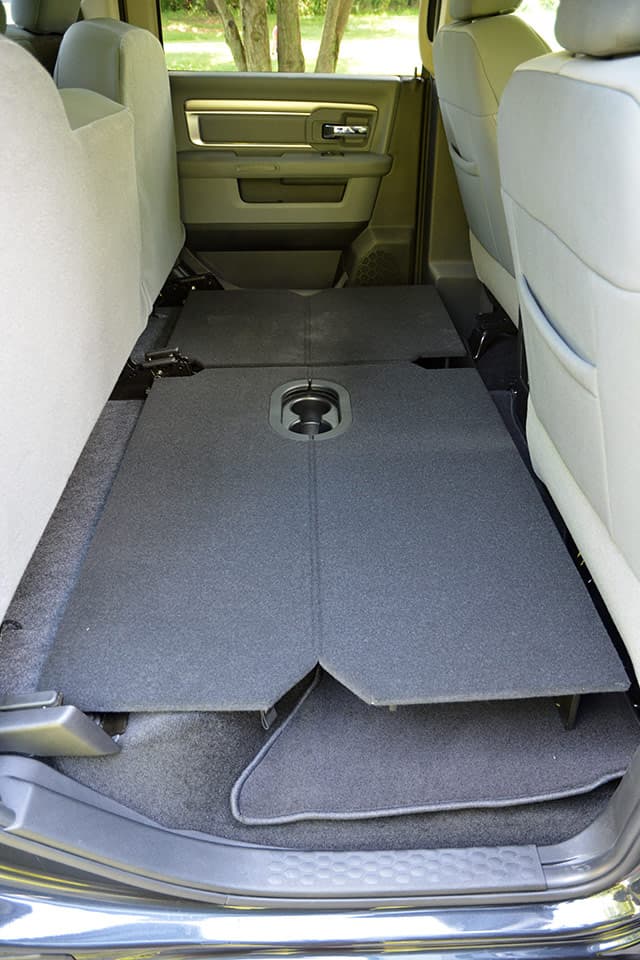 Dodge Ram Back Seat Dog Platform