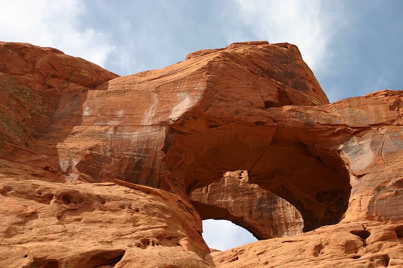 Double Arch on the Way to Upper Muley Twist Canyon