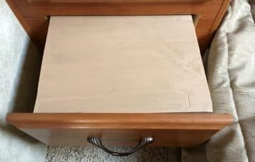 End table insert