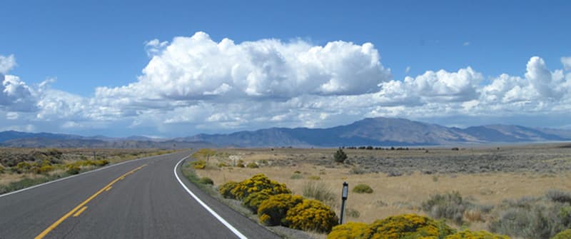 Driving Through Nevada