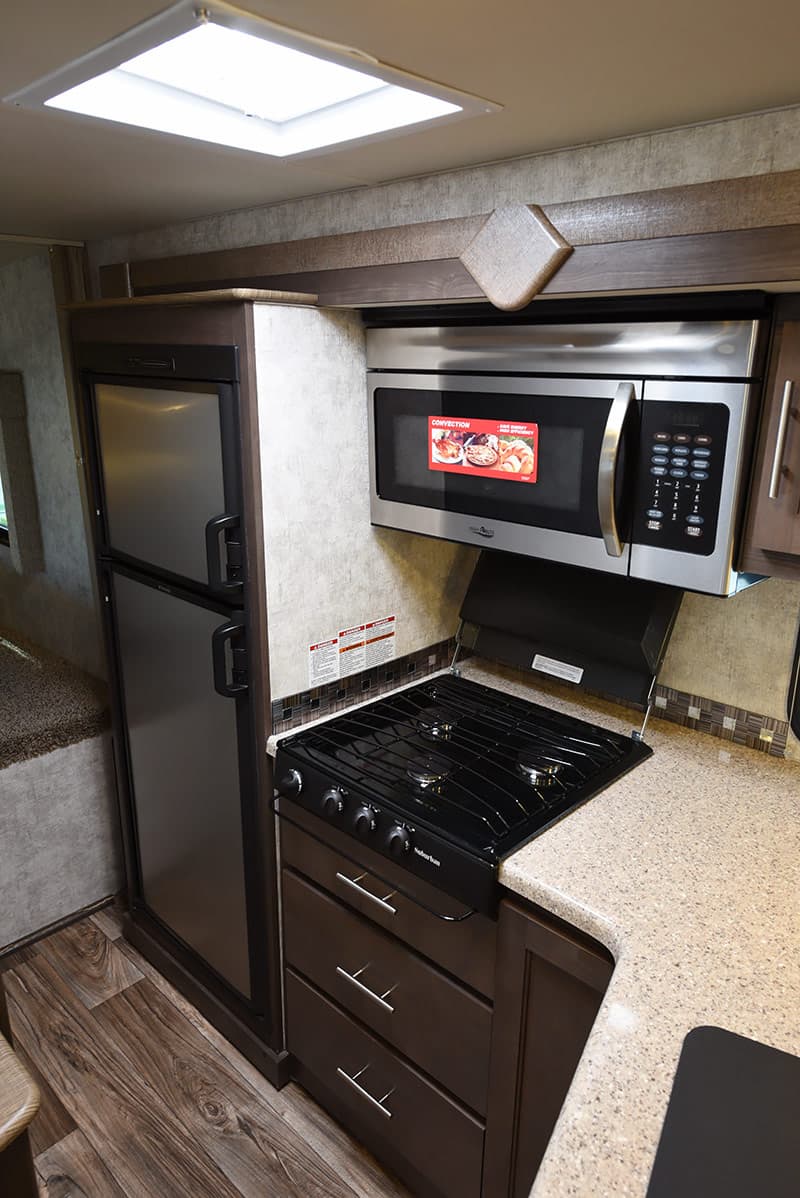 Eagle Cap 1200 kitchen towards cabover