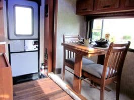 Eagle-Cap-1200-camper-dinette-table-travel-mode