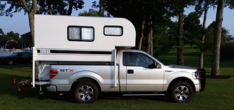 Eureka Camper On Truck