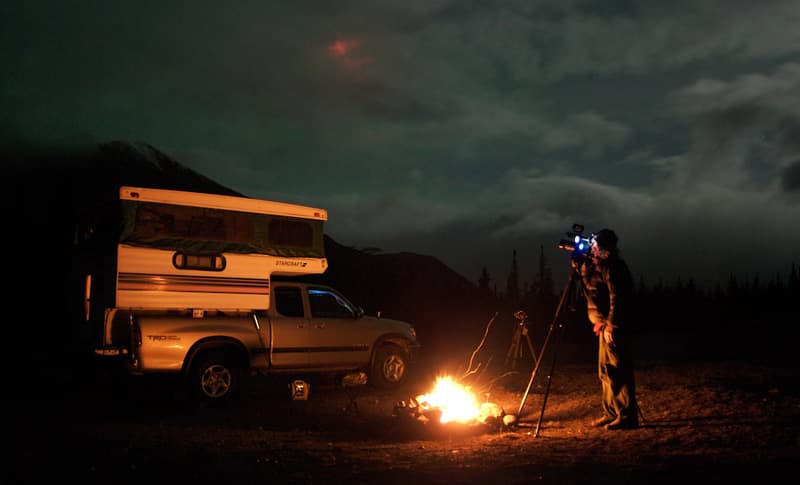 Todd Salat, Filming Aurora Hunter