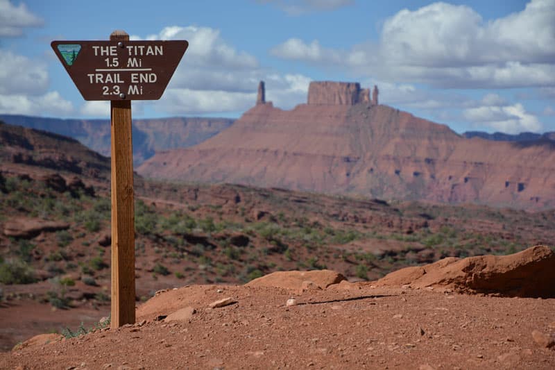 Fisher Towers Hike Utah