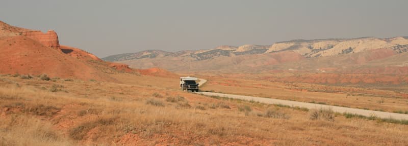 Fire Tire in Ten Sleeps, Wyoming